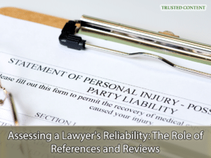 Assessing a Lawyer's Reliability: The Role of References and Reviews