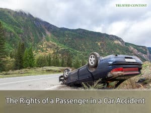 The Rights of a Passenger in a Car Accident