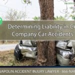 Determining Liability in California Company Car Accidents
