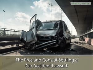 The Pros and Cons of Settling a Car Accident Lawsuit