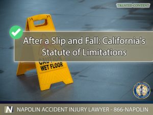 Act Timely After a Slip and Fall- California's Statute of Limitations