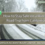 How to Stay Safe on a Winter Road Trip from California