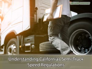 Understanding California’s Semi-Truck Speed Regulations