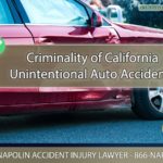 Determining Criminality of California Unintentional Auto Accidents