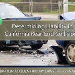 Determining Liability in California Rear-End Collisions