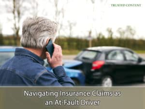 Navigating Insurance Claims as an At-Fault Driver