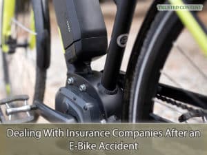 Dealing With Insurance Companies After an E-Bike Accident