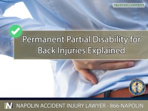 Permanent Partial Disability for Back Injuries in California Explained