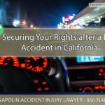 Securing Your Rights after a DUI Accident in California