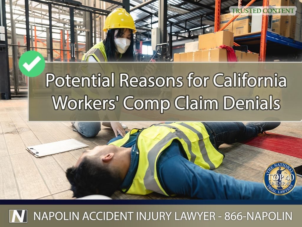 Potential Reasons for California Workers' Comp Claim Denials