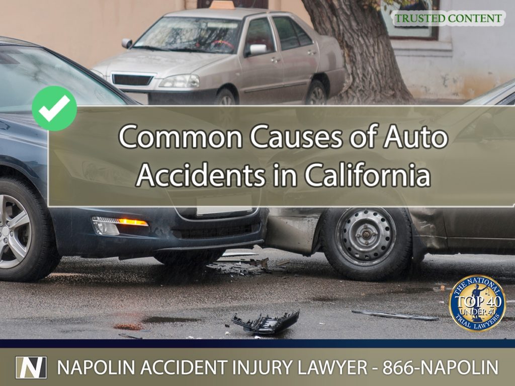 Common Causes of Auto Accidents in California