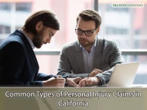 Common Types of Personal Injury Claims in California