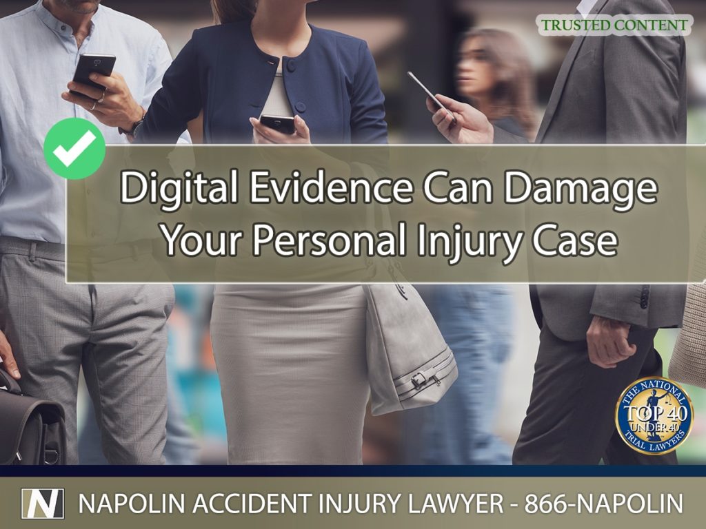 How Digital Evidence Can Damage Your California Personal Injury Case