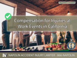 Seeking Compensation for Injuries at Work Events in California
