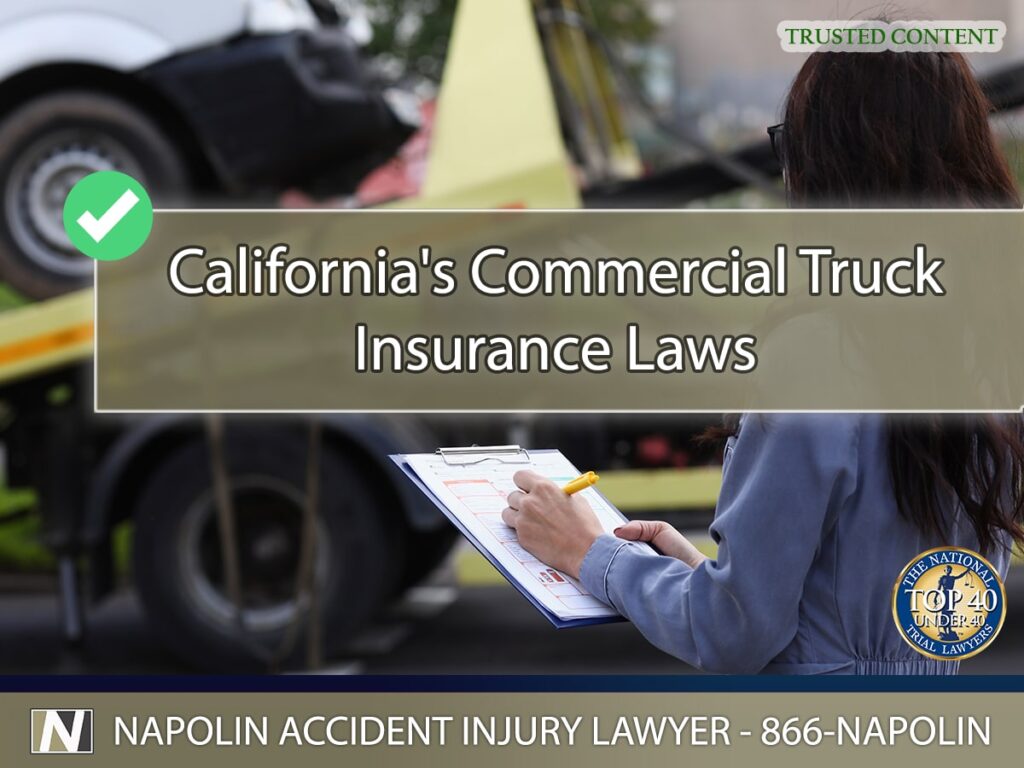An Overview of California's Commercial Truck Insurance Laws