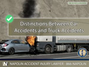 Distinctions Between Car Accidents and Truck Accidents in California