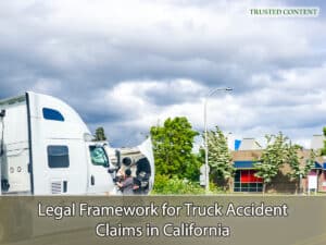 Legal Framework for Truck Accident Claims in California